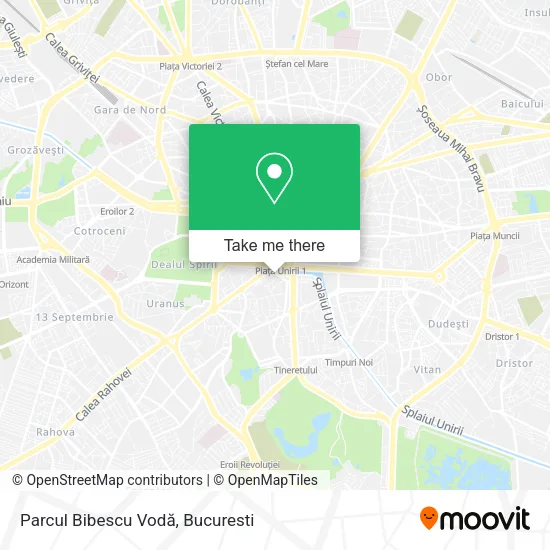 Parcul Bibescu Vodă map