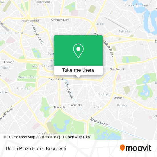 Union Plaza Hotel map