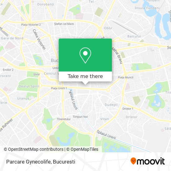 Parcare Gynecolife map