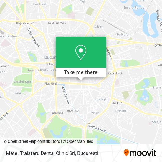 Matei Traistaru Dental Clinic Srl map