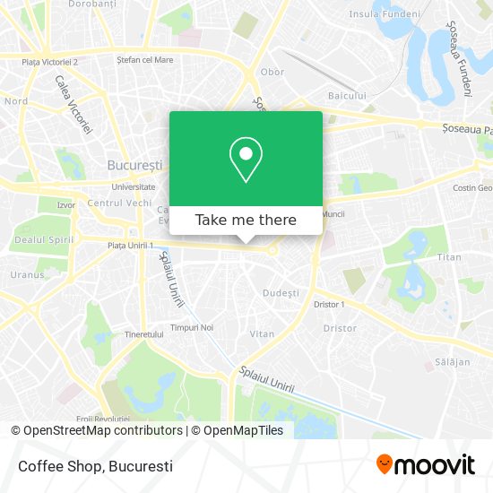 Coffee Shop map