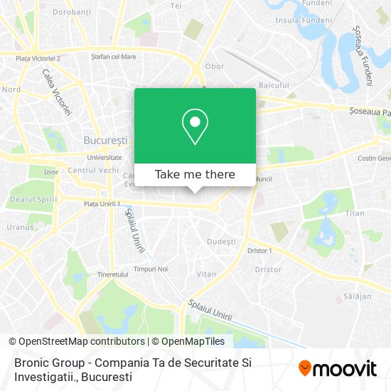 Bronic Group - Compania Ta de Securitate Si Investigatii. map