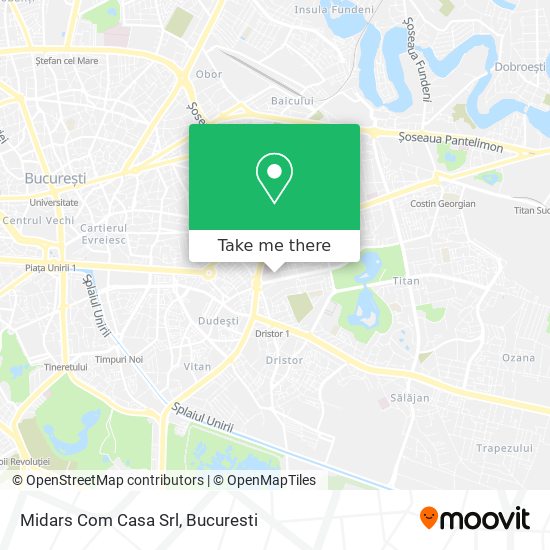 Midars Com Casa Srl map