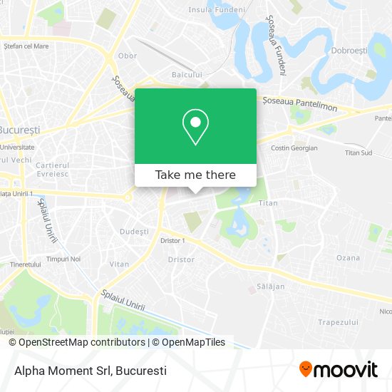 Alpha Moment Srl map