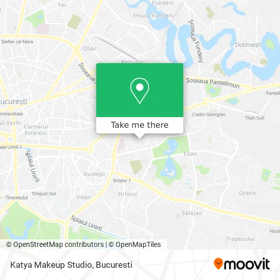 Katya Makeup Studio map