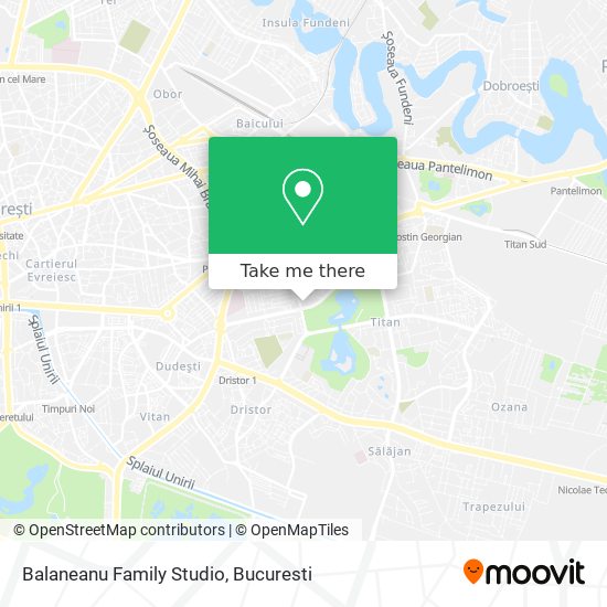 Balaneanu Family Studio map