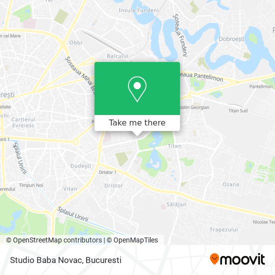 Studio Baba Novac map
