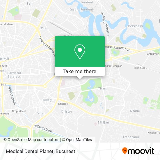 Medical Dental Planet map