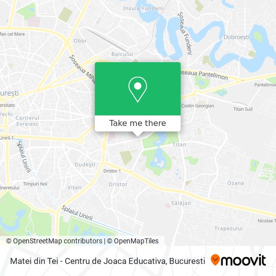 Matei din Tei - Centru de Joaca Educativa map