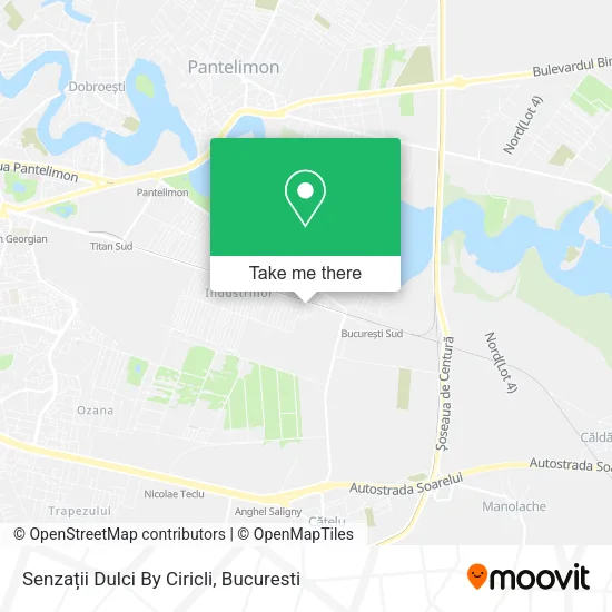 Senzații Dulci By Ciricli map
