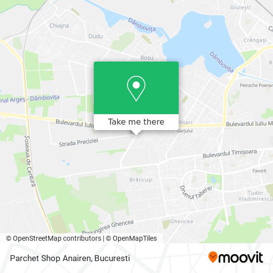 Parchet Shop Anairen map