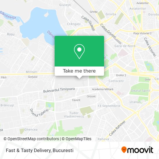 Fast & Tasty Delivery map