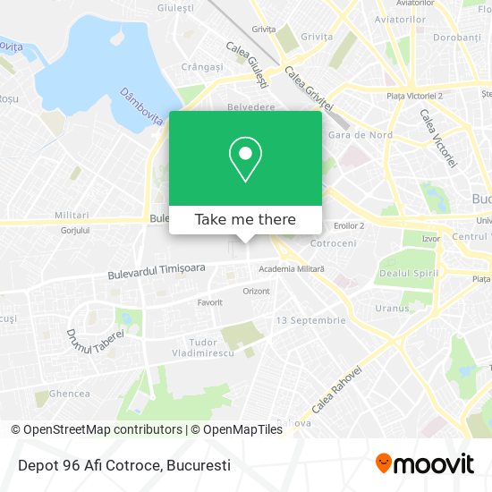 Depot 96 Afi Cotroce map