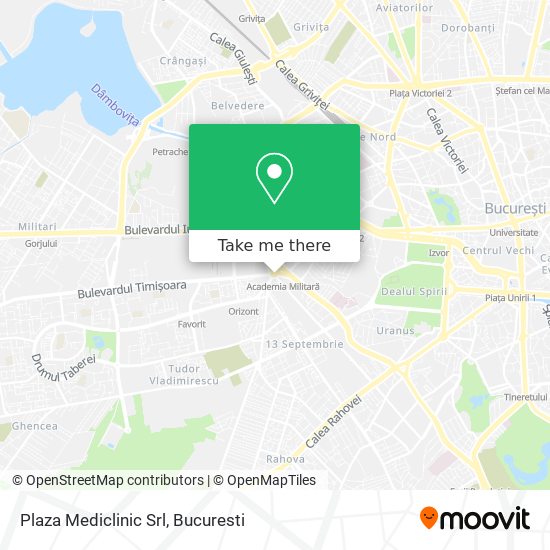 Plaza Mediclinic Srl map