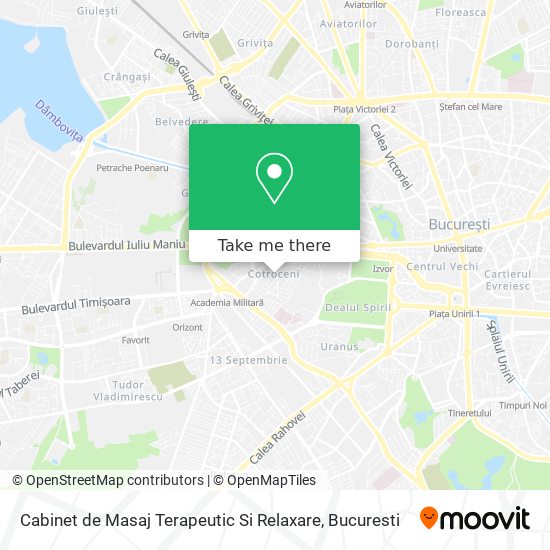 Cabinet de Masaj Terapeutic Si Relaxare map