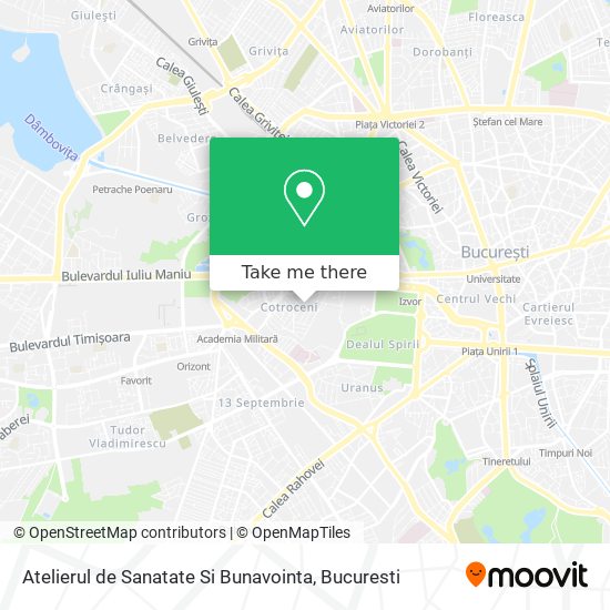 Atelierul de Sanatate Si Bunavointa map