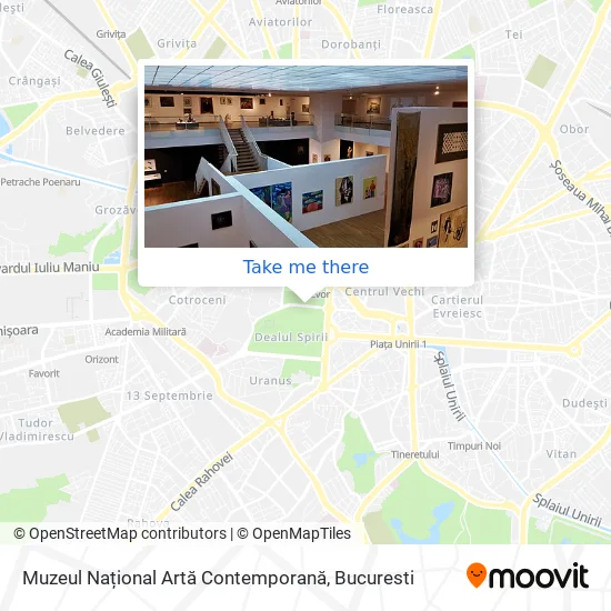 Muzeul Național Artă Contemporană map