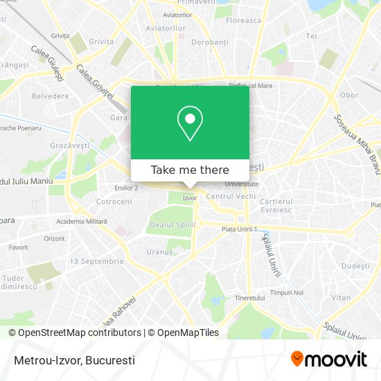 Metrou-Izvor map