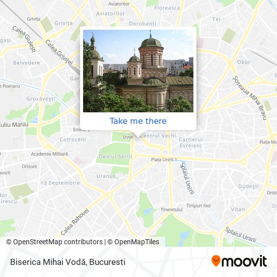 Biserica Mihai Vodă map