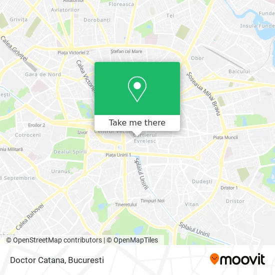 Doctor Catana map
