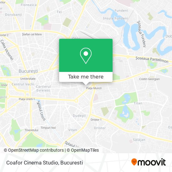 Coafor Cinema Studio map