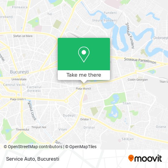 Service Auto map