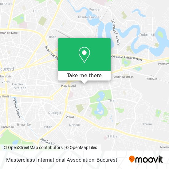 Masterclass International Association map