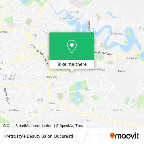 Petrostyle Beauty Salon map
