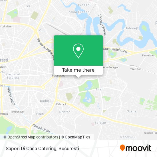 Sapori Di Casa Catering map