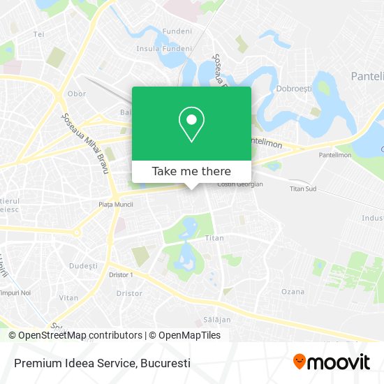 Premium Ideea Service map