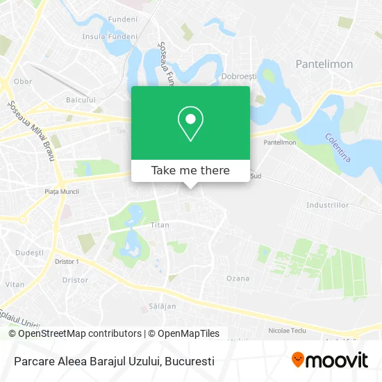 Parcare Aleea Barajul Uzului map