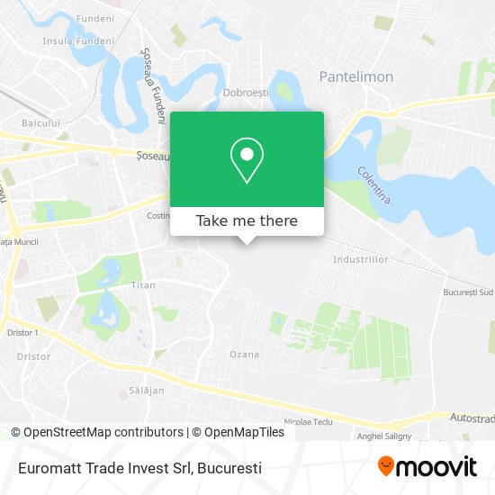 Euromatt Trade Invest Srl map