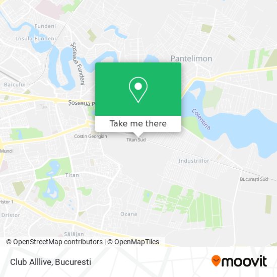 Club Alllive map