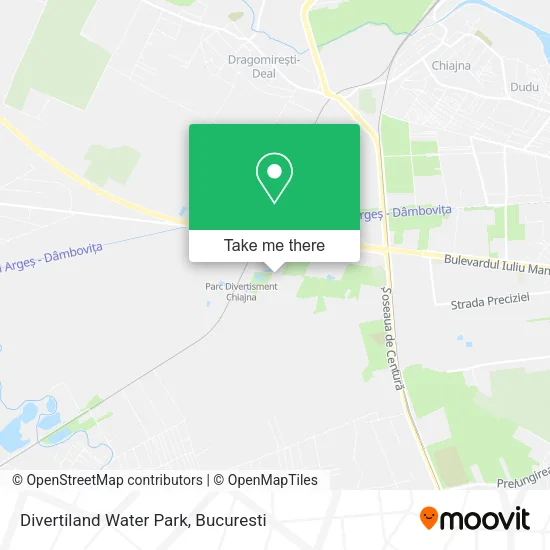 Divertiland Water Park map