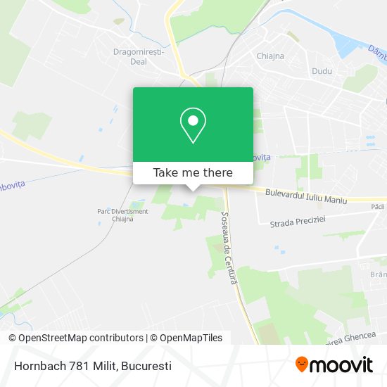 Hornbach 781 Milit map