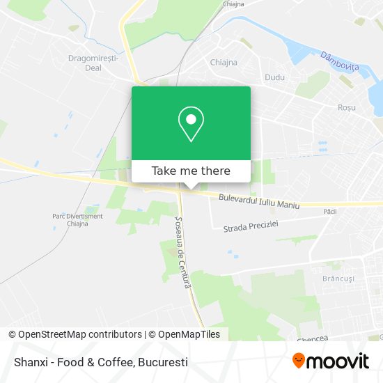 Shanxi - Food & Coffee map