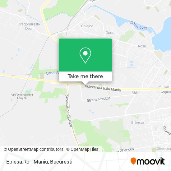 Epiesa.Ro - Maniu map