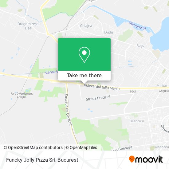 Funcky Jolly Pizza Srl map