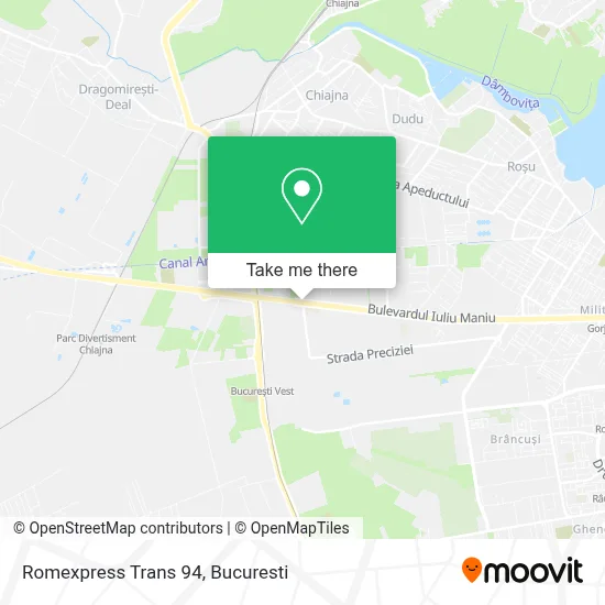 Romexpress Trans 94 map