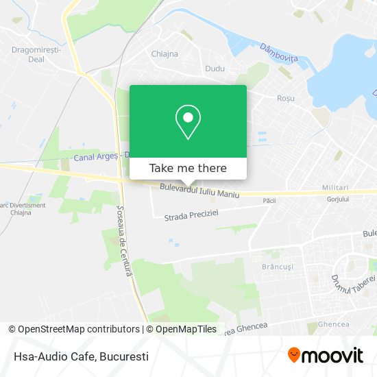 Hsa-Audio Cafe map