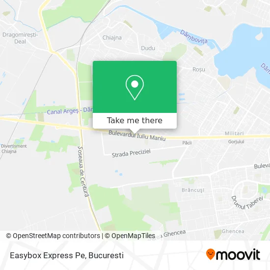 Easybox Express Pe map