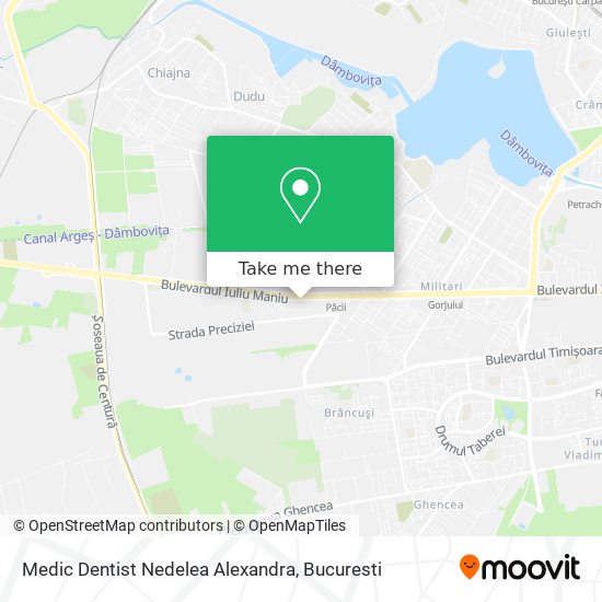 Medic Dentist Nedelea Alexandra map