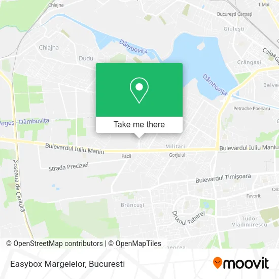 Easybox Margelelor map