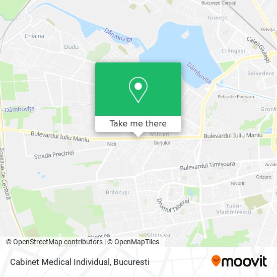 Cabinet Medical Individual map