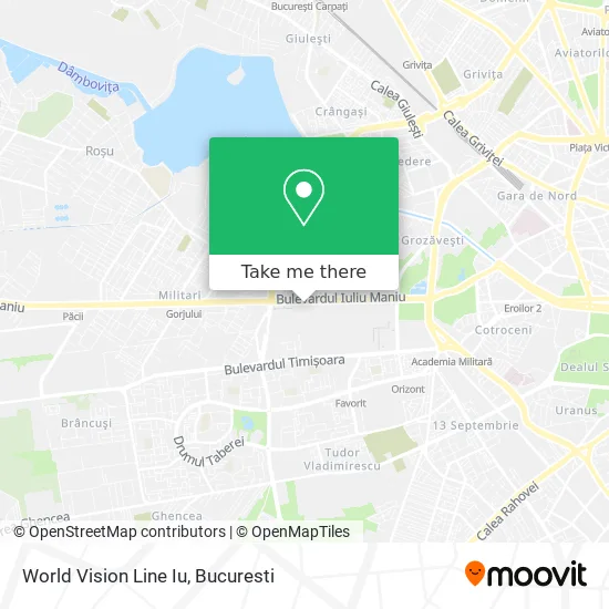 World Vision Line Iu map