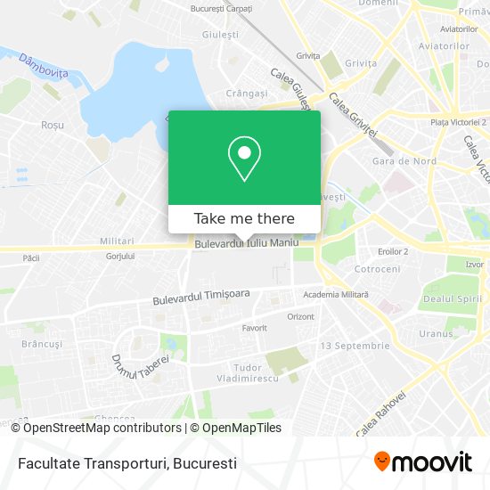 Facultate Transporturi map