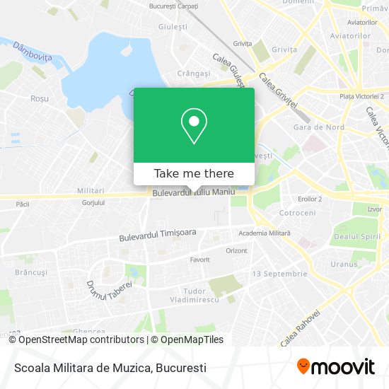 Scoala Militara de Muzica map