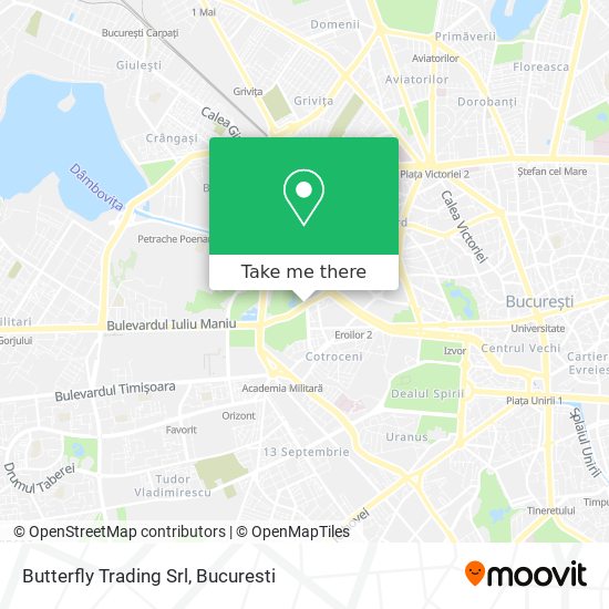 Butterfly Trading Srl map