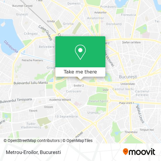 Metrou-Eroilor map