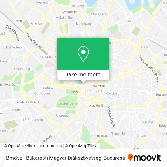Bmdsz - Bukaresti Magyar Diákszövetség map